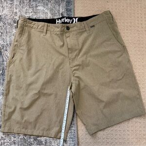 Hurley Men's Khaki Hybrid Shorts